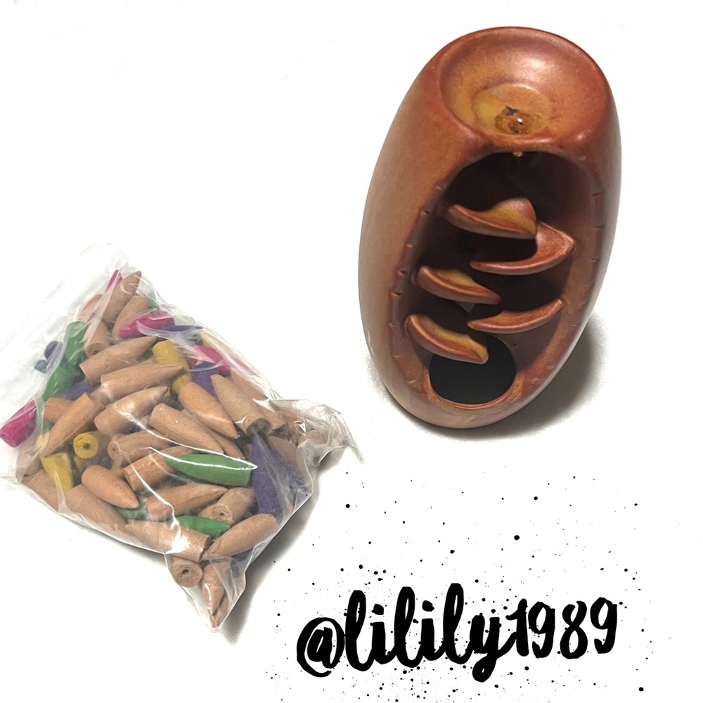 Waterfall Backflow Incense Burner